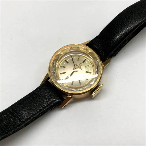 omega watches women's|omega 14k gold watch women's.